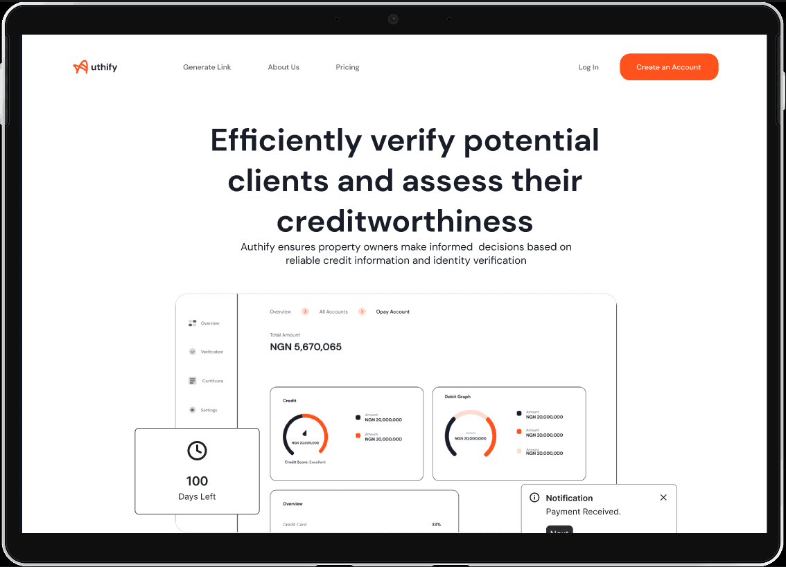 A web application that streamlines tenant screening for property owner